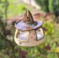 Preview: Vogelfutterhaus, Keramik, handgearbeitet