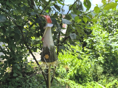 Preview: Blumenmädchen Käferzipfel, Ohrwurmhaus, Beetstecker, Zaunhocker