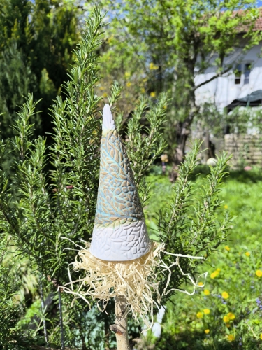 Preview: Käferzipfel, Ohrwurmhaus, Insektenhotel, Zaunhocker