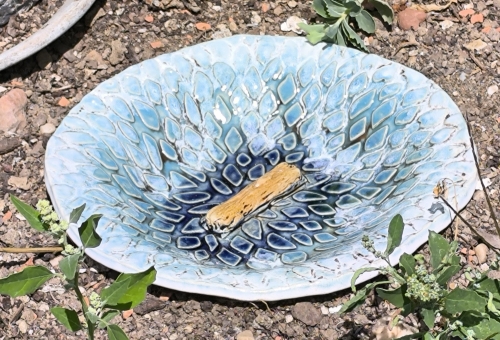 Preview: Bodentränke für Vögel Igel & Co.