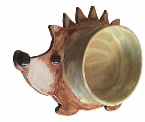 Igel Futternapf oder Wassernapf aus Keramik