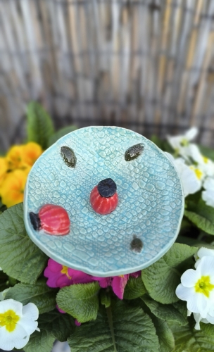 Steck-Insektentränke - Mohnblüte