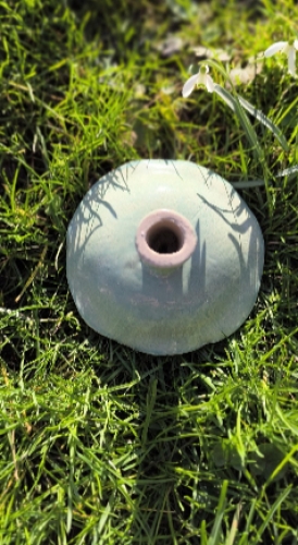 Preview: Steck-Insektentränke - Mohnblüte