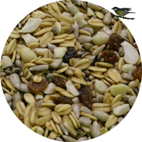 Hauseigene Mischung mit besten Zutaten - Kraft-/Fettfuttermischung Premium - Im Preis gesenkt!