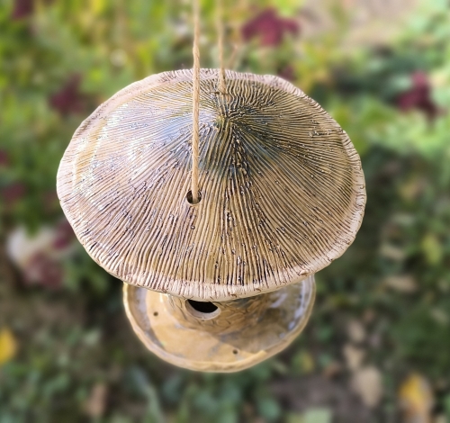 Vogelfuttersäule grün-braunB