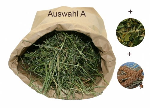 Preview: Wühltüte für Kaninchen mit Füllung deiner Wahl