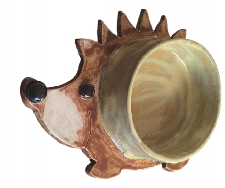 Igel Futternapf oder Wassernapf aus Keramik