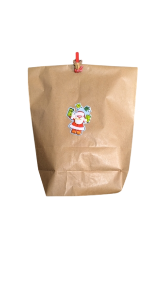Weihnachtssack zum Befüllen