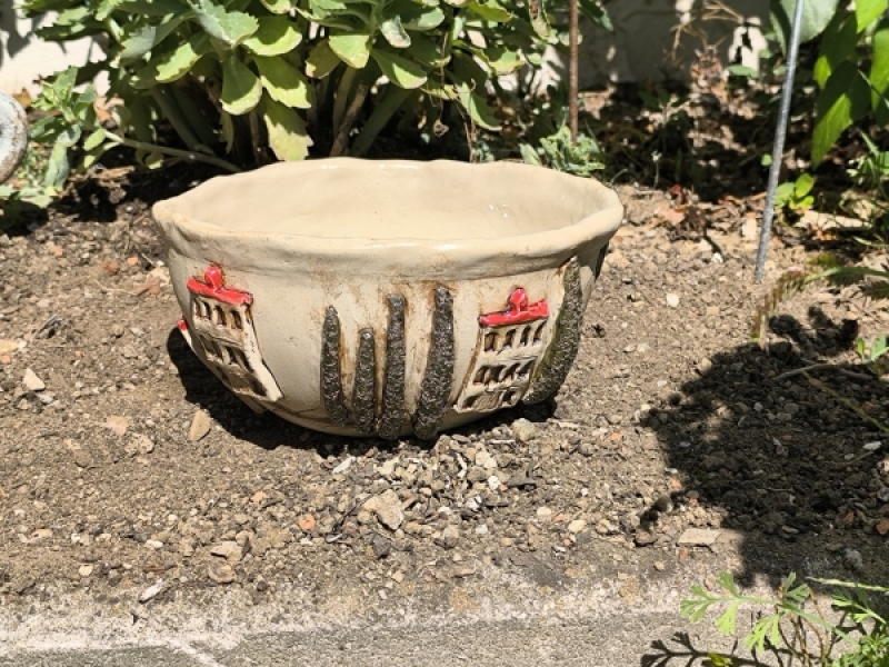 Dekoschale, Keramikschale, Übertopf