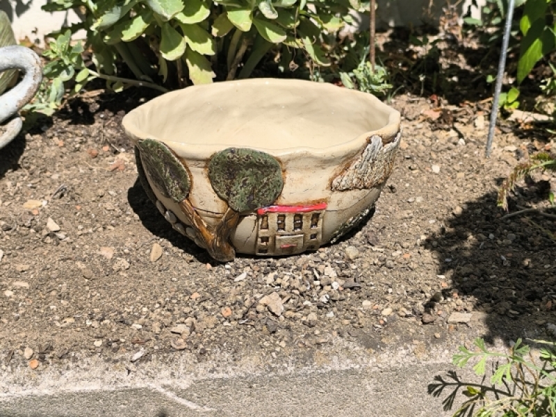 Dekoschale, Keramikschale, Übertopf