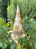 Käferzipfel, Ohrwurmhaus, Insektenhotel, Zaunhocker