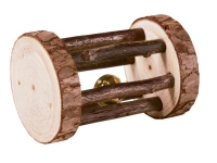 Trixie Natural Living Holzspielrolle mit Glöckchen